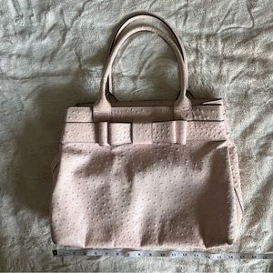 Blush Pink Kate Spade Bow Pebble Tote